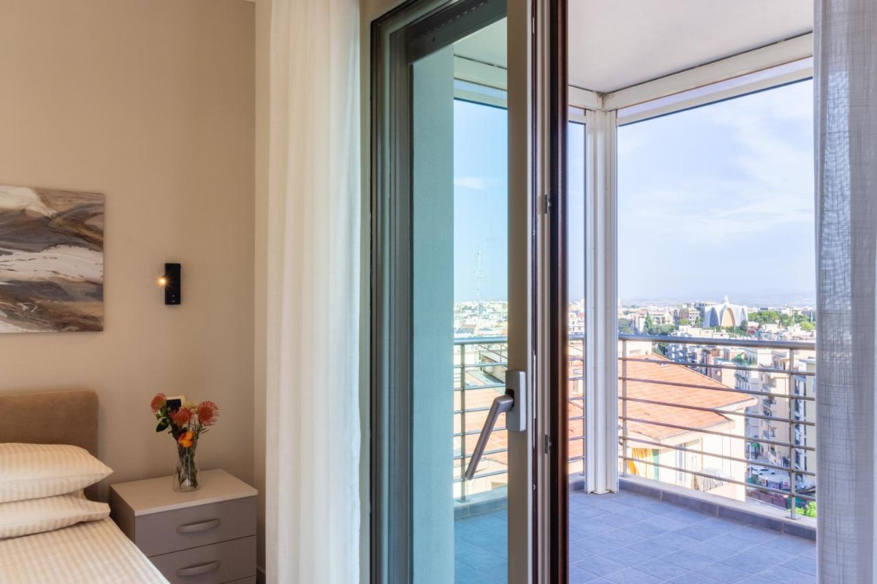 Terrazza61 - Appartamento Con Vista Spettacolare Sulla Citta Di Cagliari Exterior foto